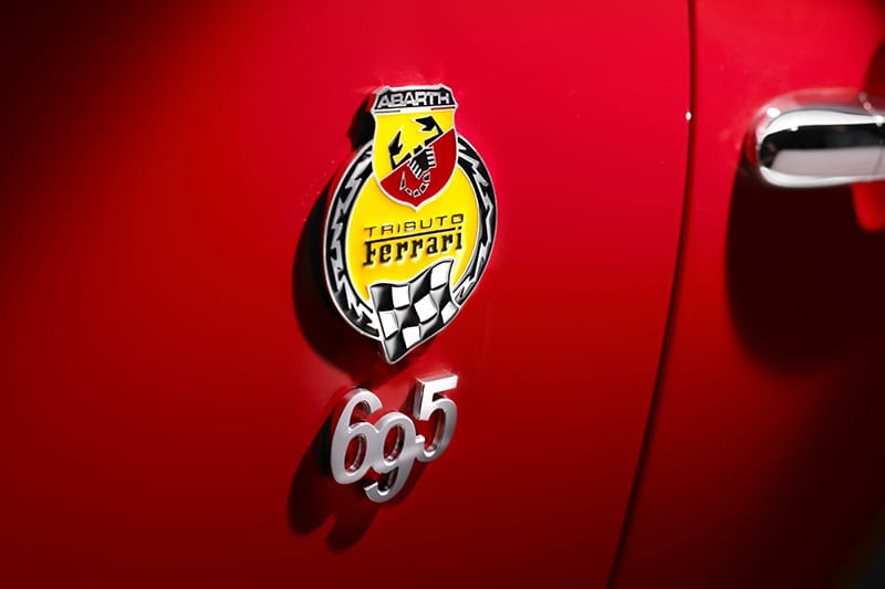 アバルト695トリブート・フェラーリのスペアキー作成 広島鍵屋アドロック