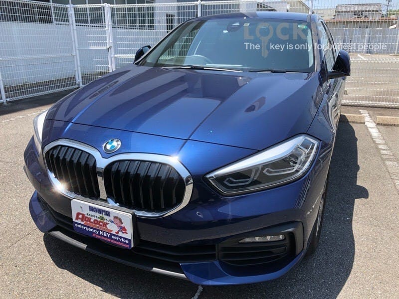 インロックが発生したBMW 118b 2020年式