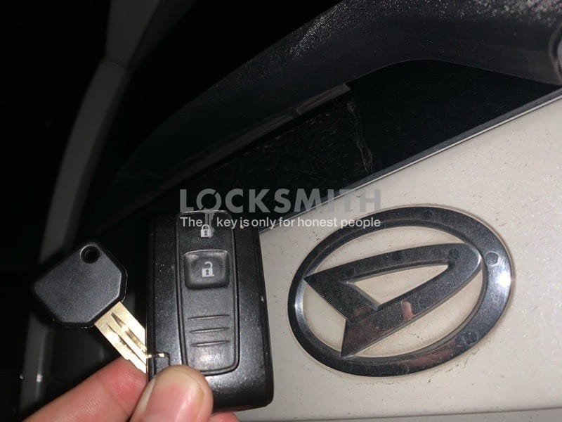 作製したムーヴの鍵