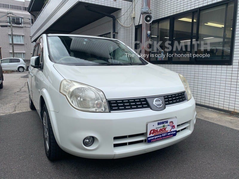 鍵作製のご依頼をいただいた日産 ラフェスタ B30 2005年式