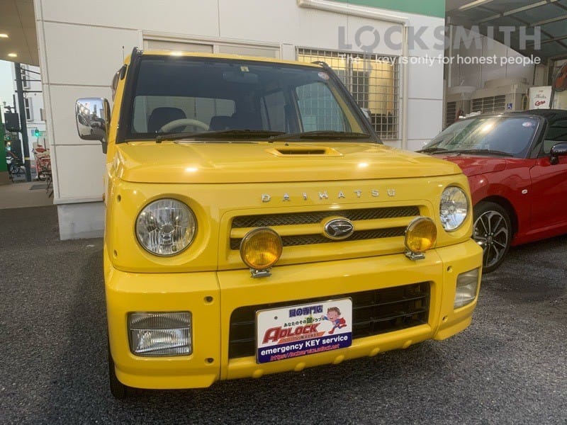 ダイハツ キーレスモジュール交換