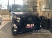 日産 デイズB44W 2019年式。こちらの車両のスペアキーを作製します