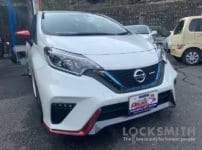 鍵作製のご依頼をいただいた日産 ノートHE12 2017年式