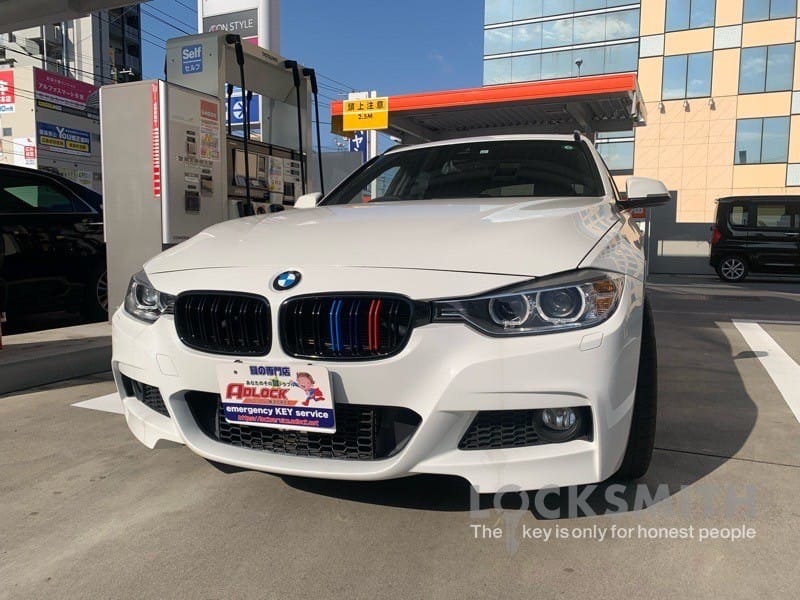 インロックが発生したBMW 320 2013年式