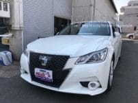 トヨタ クラウン AWS210 2013年式。こちらの車両のエマージェンシーキーを作製します