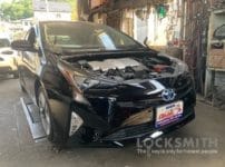 トヨタ プリウスZVW50 2016年式。こちらの車両のスペアキーを作製します