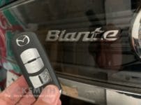 新たに作製したマツダビアンテのスマートキー