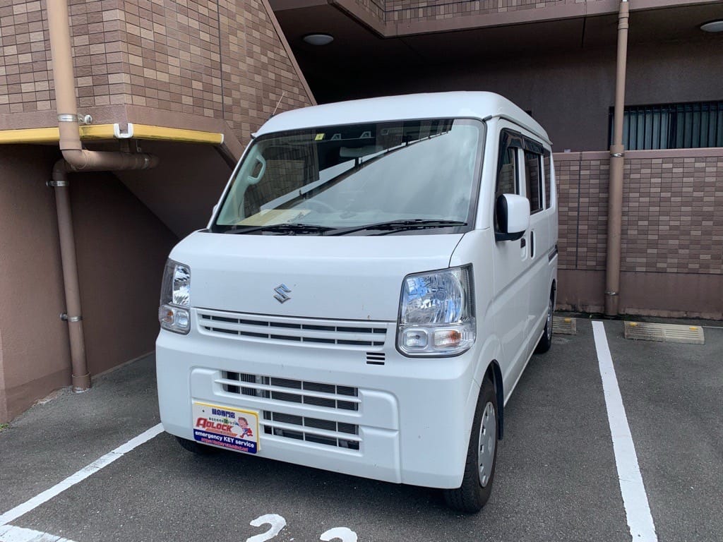 紛失キー作製のご依頼をいただいたスズキ エヴリィ DA17V 2020年式