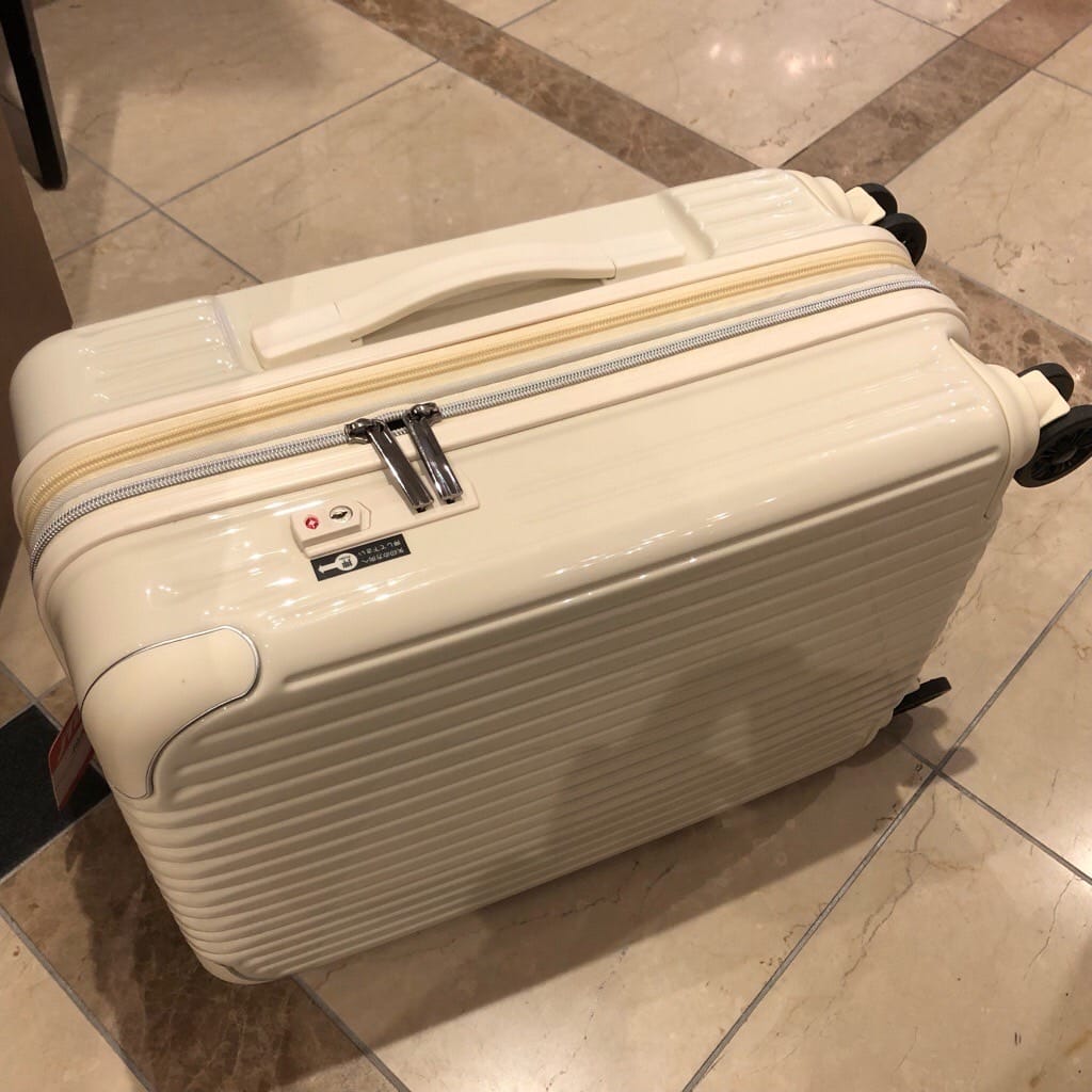 解錠のご依頼をいただいたスーツケース