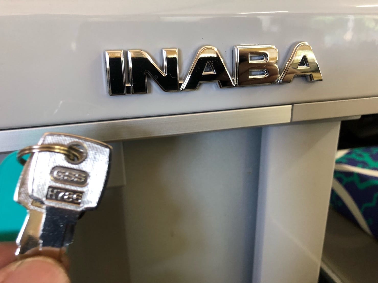 新しく作製した物置の鍵