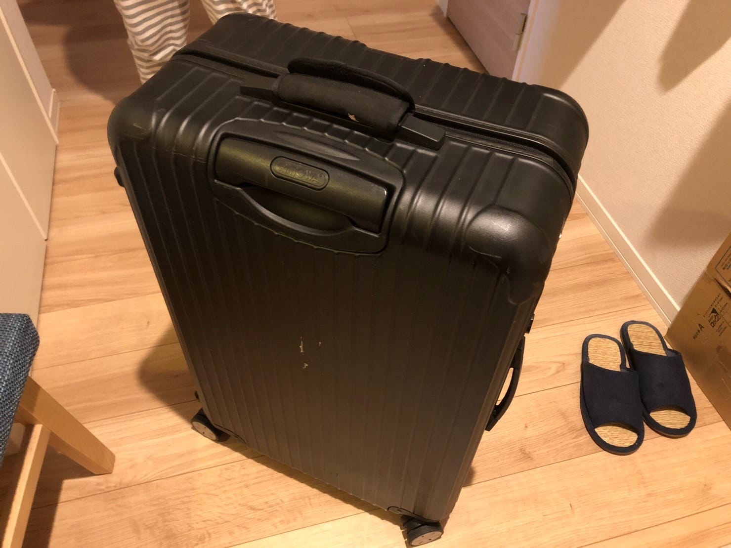 解錠のご依頼をいただいたスーツケース