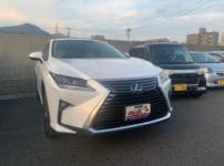 レクサス RX200t AGL20 2016年式。こちらの車両のスペアキーを作製します