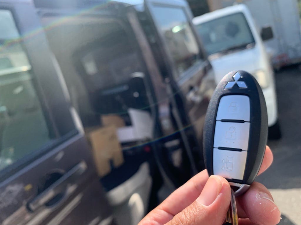 ekスペースのトランスミッター登録が完了。