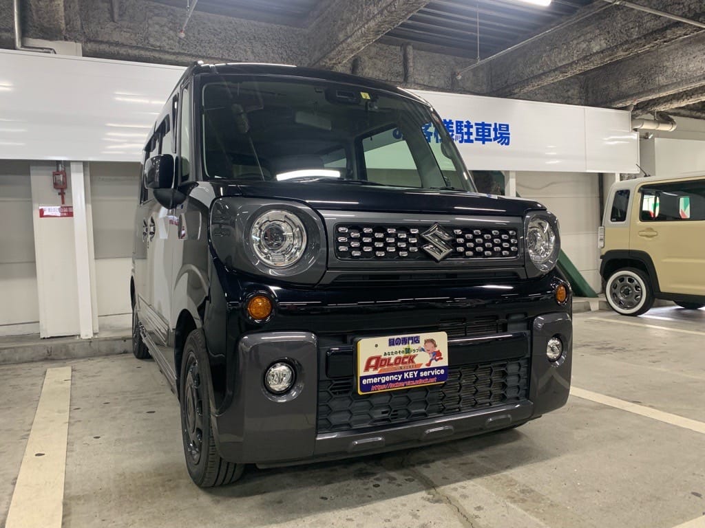 スペアキ―作製のご依頼をいただいたスズキ スペーシアギア MK53S 2019年式