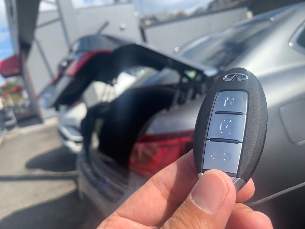 作製した日産フーガのスマートキー