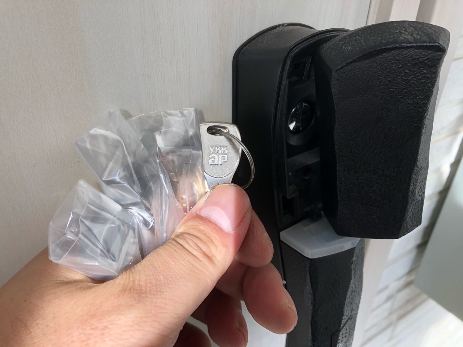 ykkapピタットkeyに付属している非常用のキー