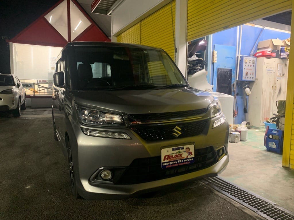 鍵作製のご依頼をいただいたスズキ ソリオ MA46S 2017年式