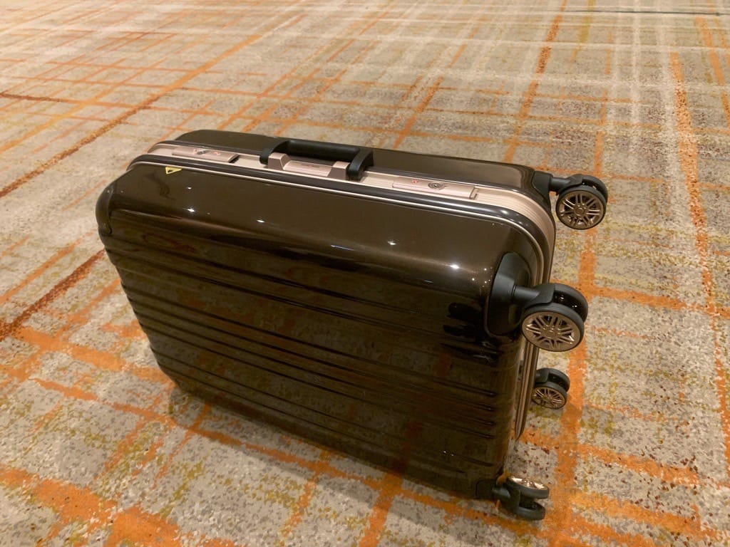 解錠のご依頼をいただいたスーツケース