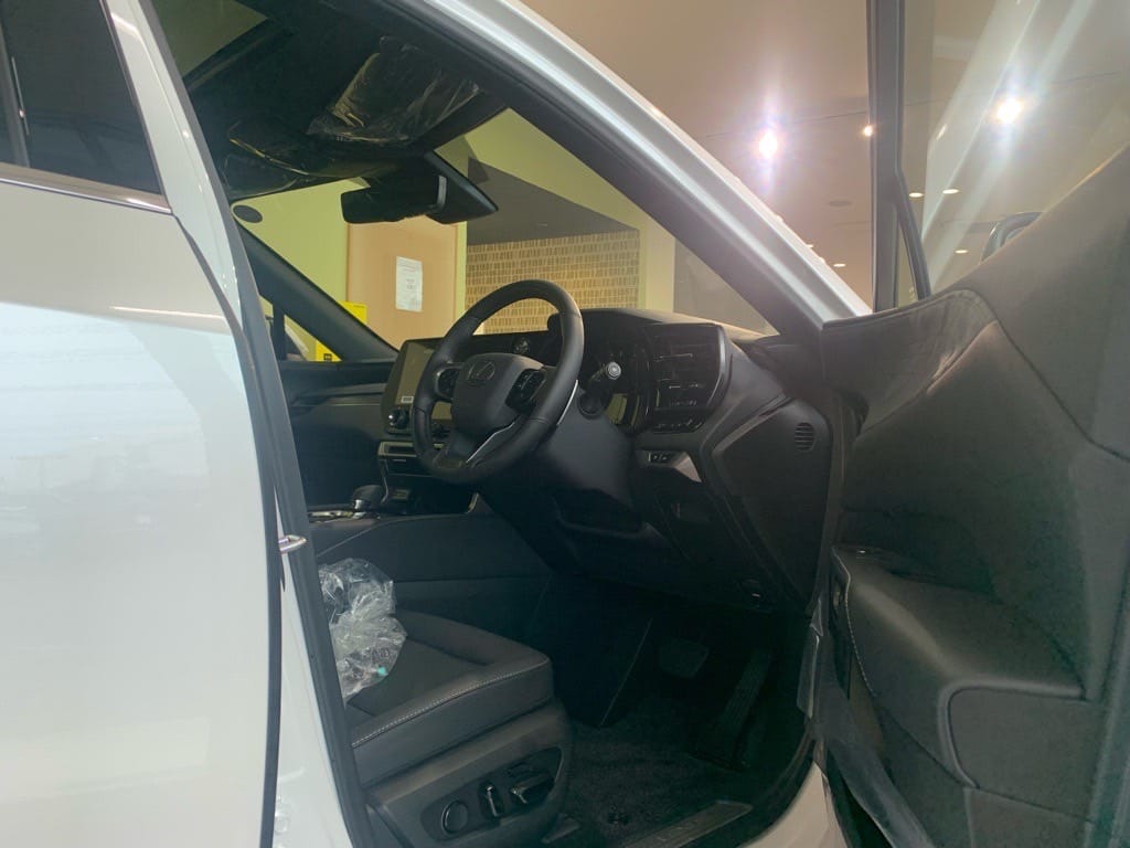 解錠に成功。レクサスの運転席ドアが開きました