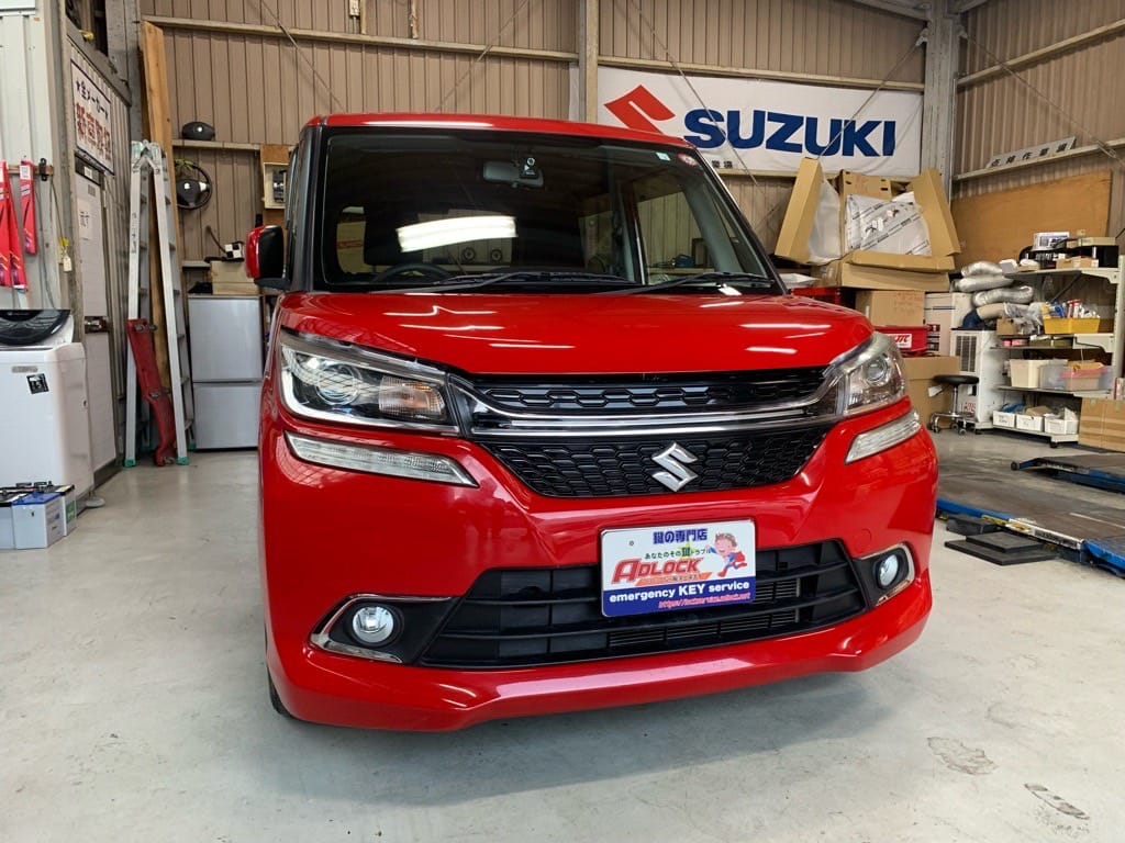 スペアキー作製のご依頼をいただいたスズキ ソリオ MA36S 2015年式
