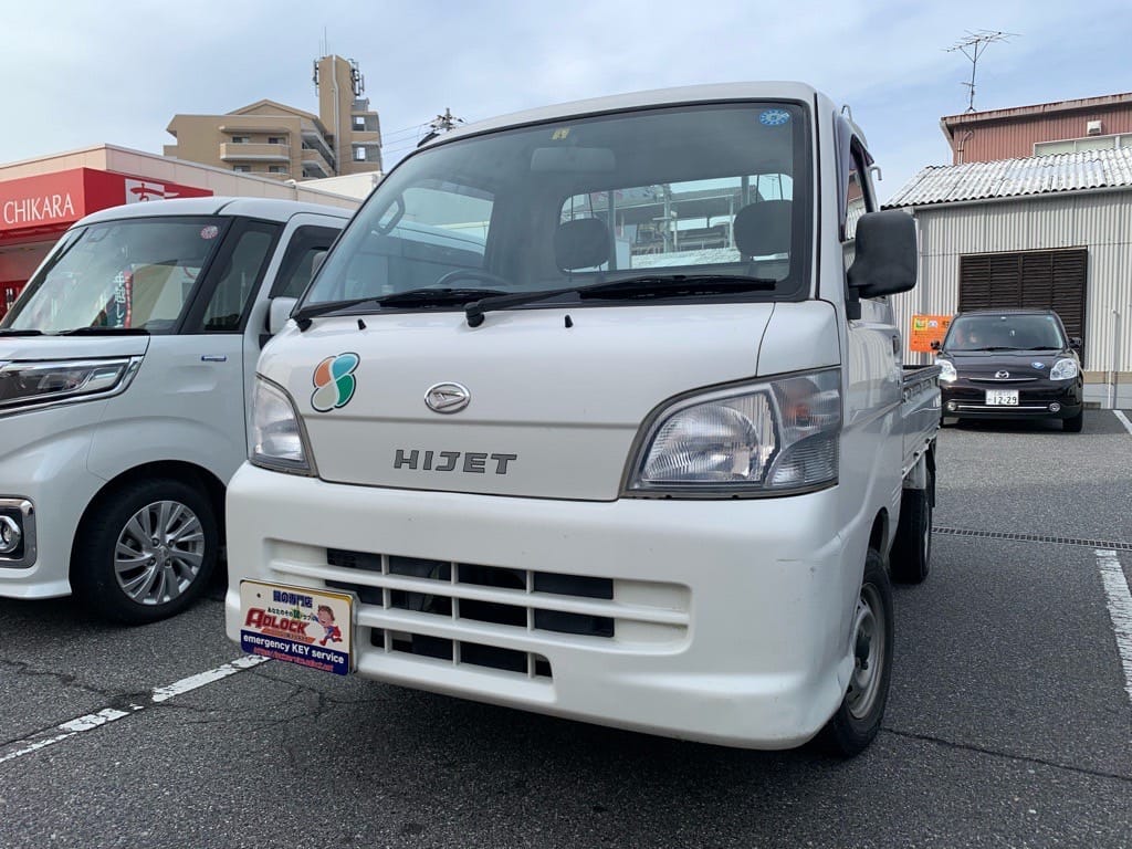 インロックが発生したダイハツ ハイゼット S210P 2006年式