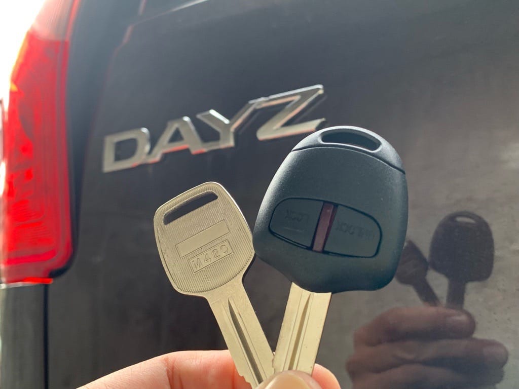 リモコンキーと鉄キーを作製しました