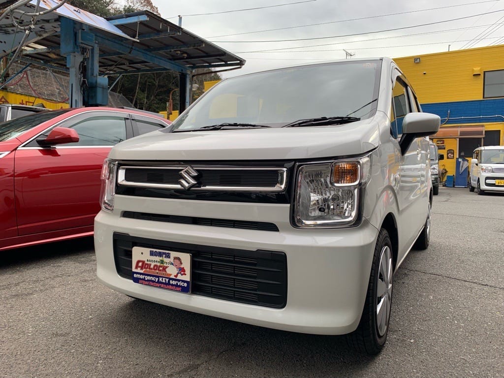 スペアキー作製のご依頼をいただいたスズキワゴンR MH85S 2021年式