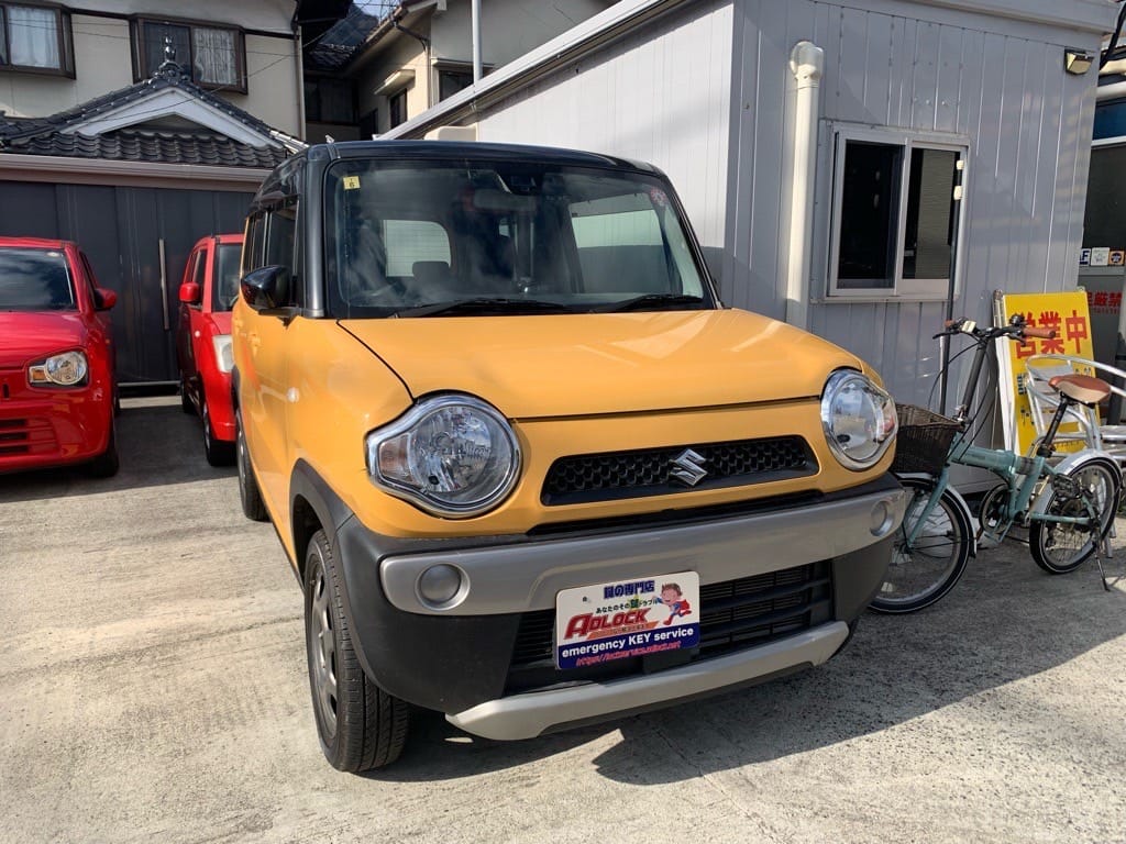 スペアキー作製のご依頼をいただいたスズキ ハスラー MR92S 2024年式