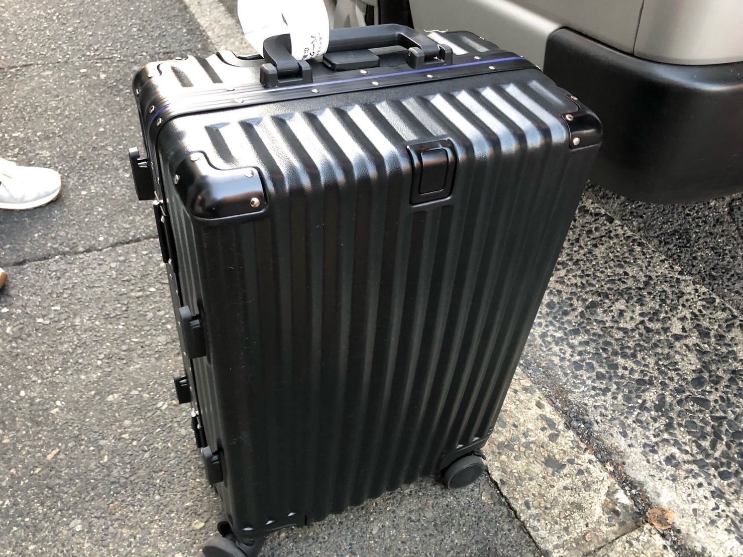 解錠のご依頼をいただいたスーツケース