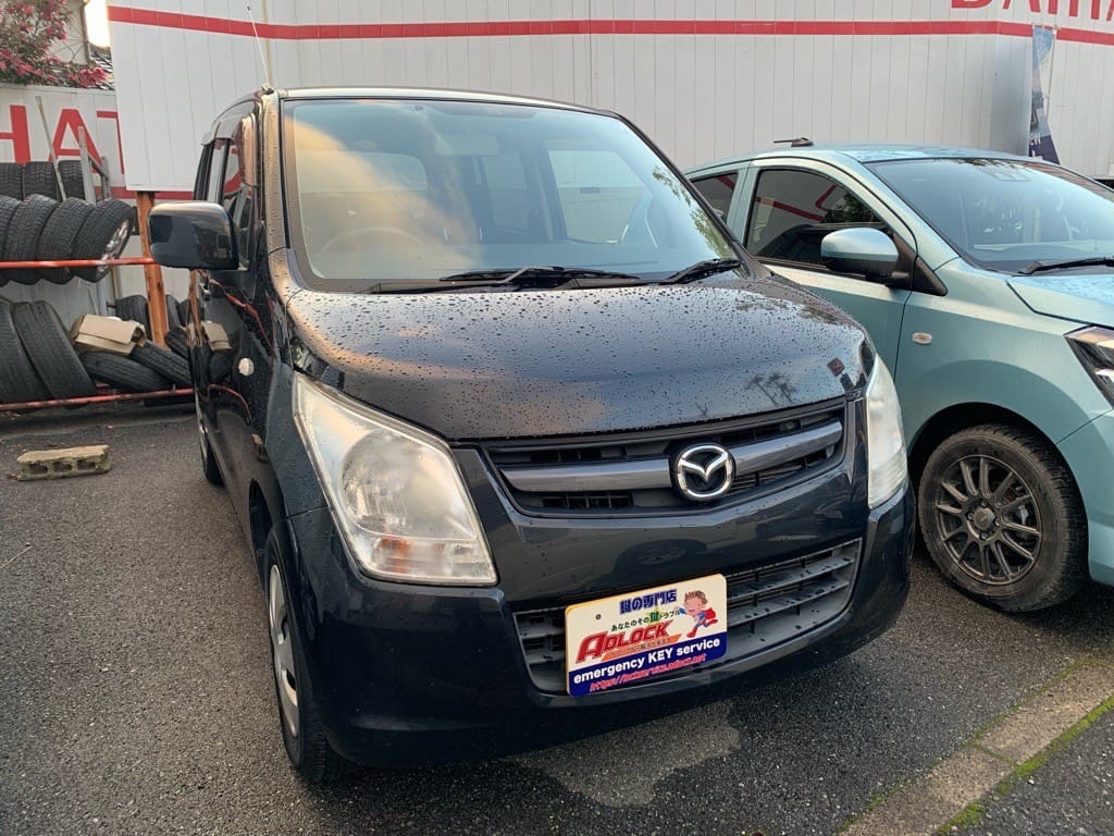 sペアキー作製のご依頼をいただいたマツダ AZワゴン MJ23S 2011年式