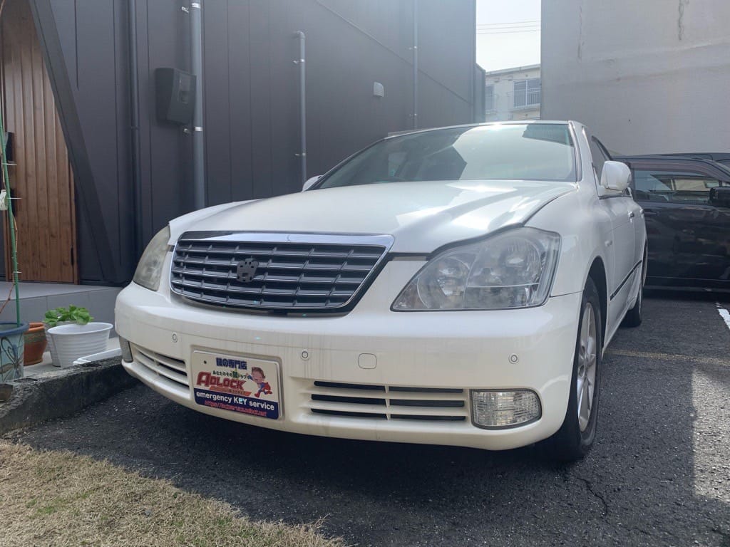 インロックが発生したトヨタ クラウン GRS182 2007年式