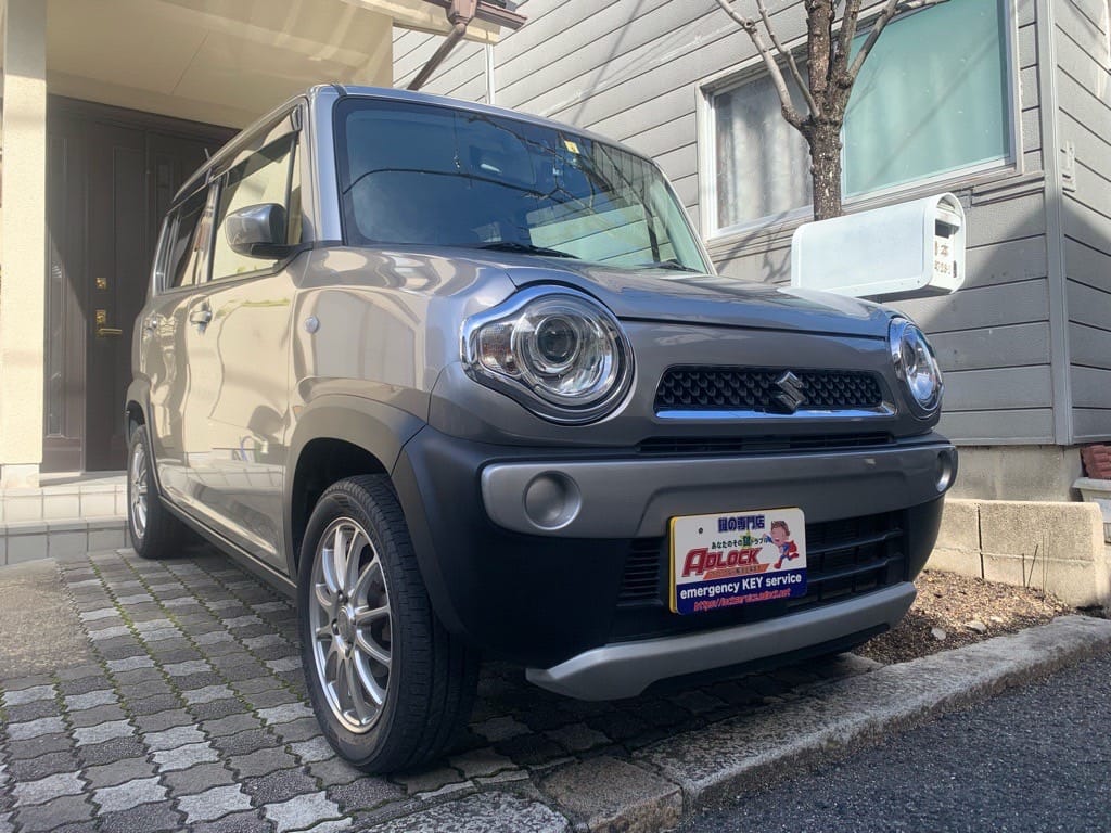 スペアキー作製のご依頼をいただいたスズキ ハスラー MR31S 2015年式