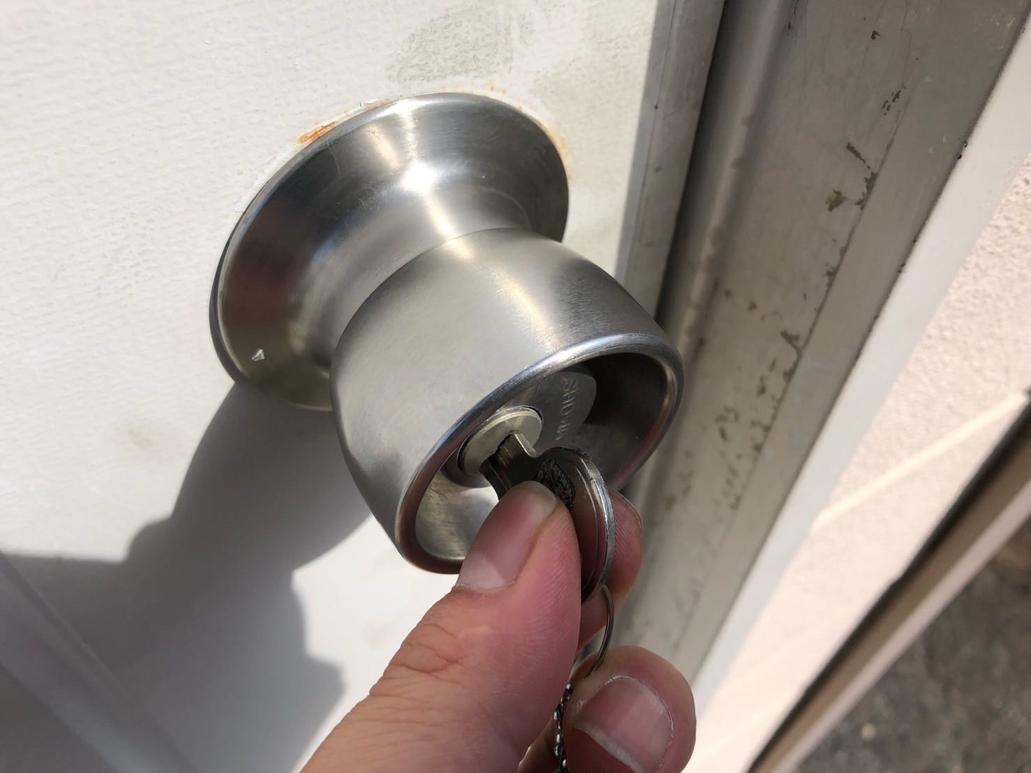 鍵が回しやすくなりました