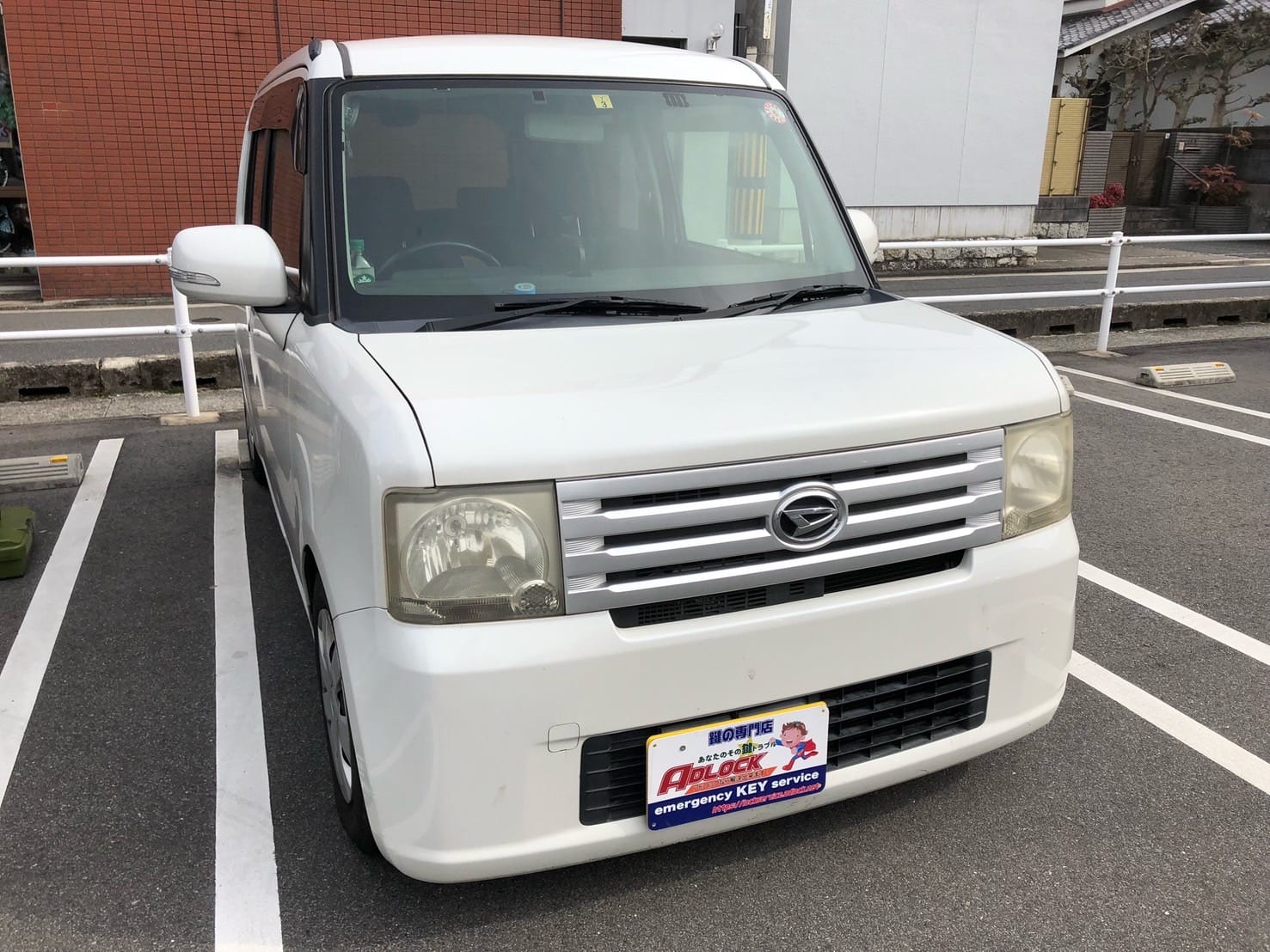 インロックが発生したダイハツムーヴコンテ