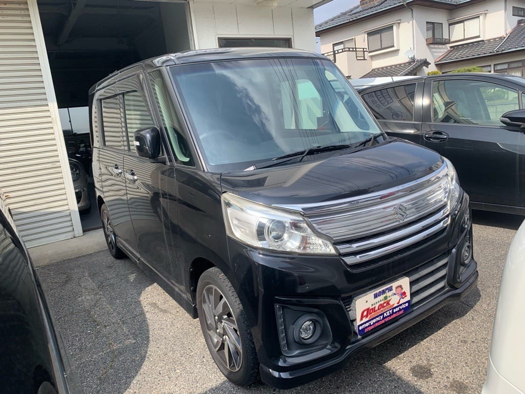 スペアキ―作製のご依頼をいただいたスズキ スペーシア MK42S 2015年式