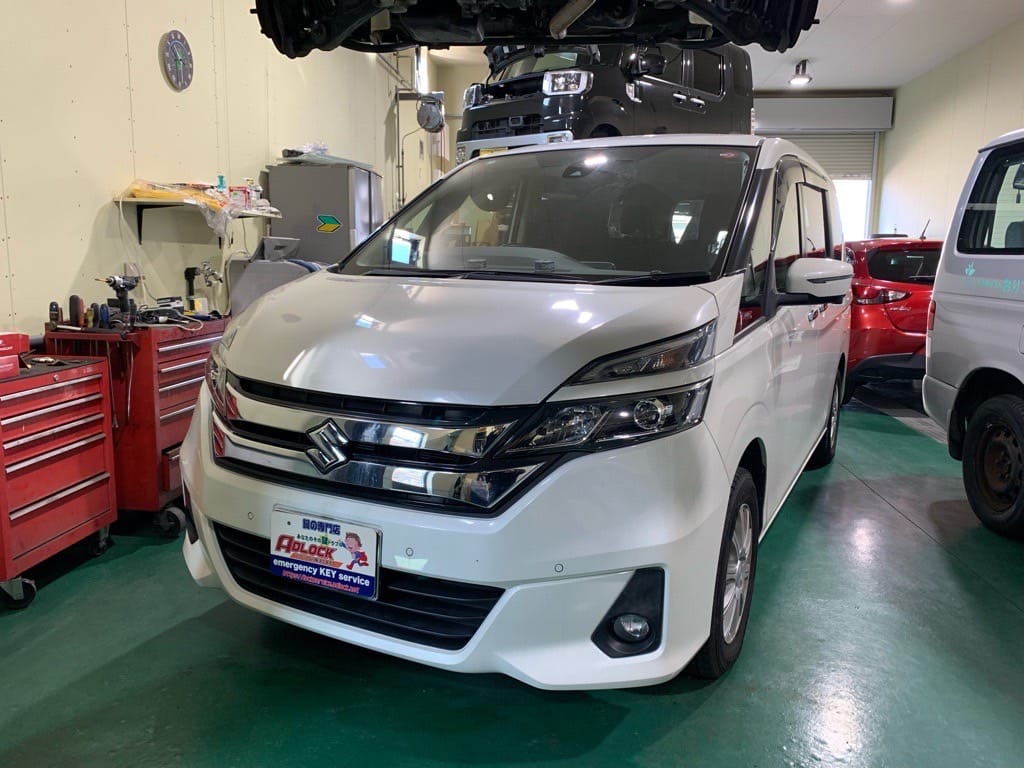 スペアキー作製のご依頼をいただいたスズキ ランディ GNC27 2018年式