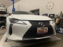 スペアキー作製のご依頼をいただいたレクサス LC500 URZ100 2019年式