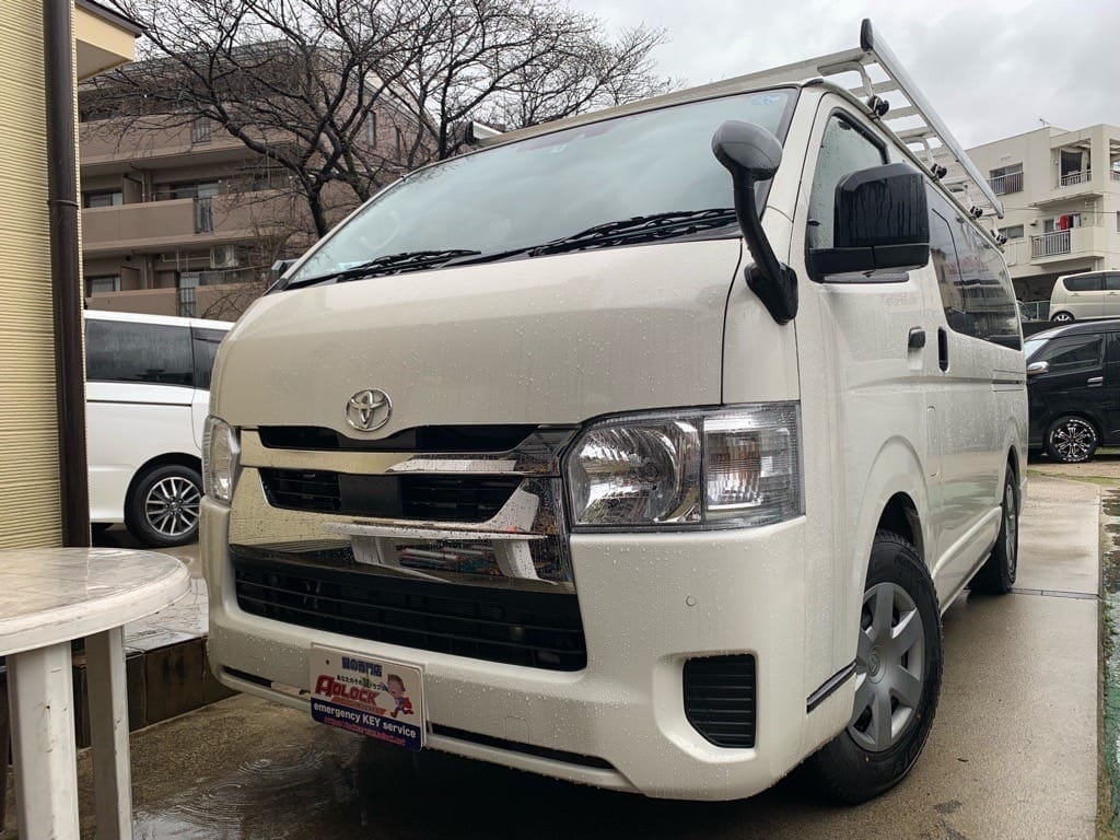 スペアキー作製のご依頼をいただいたトヨタ レジアスエース GDH221 2019年式