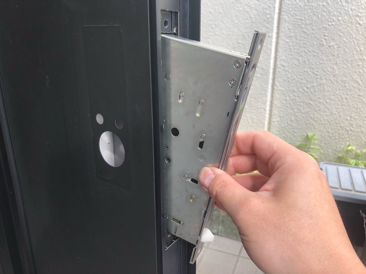 ケースロックを交換