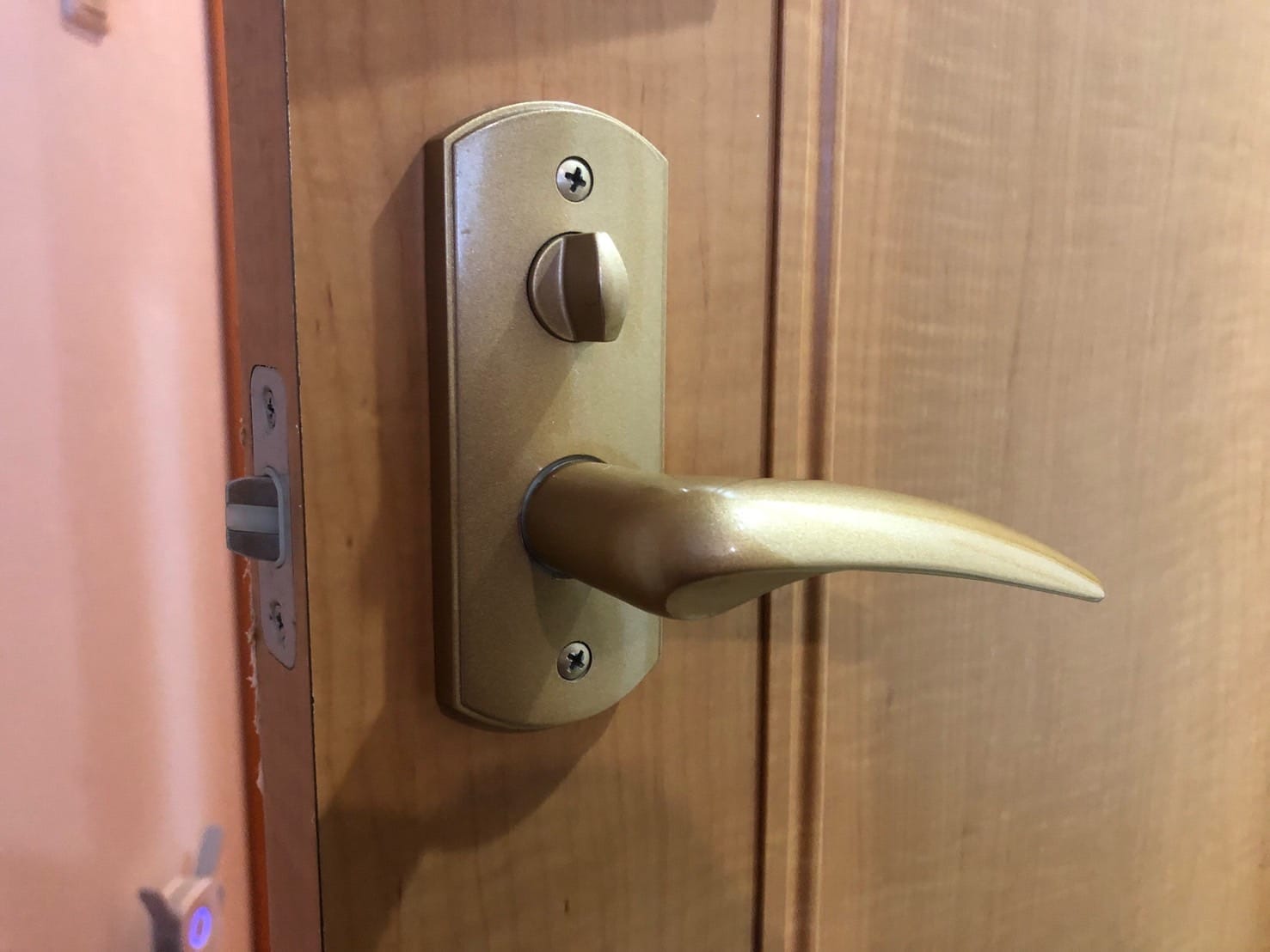 トイレのドア（内側）