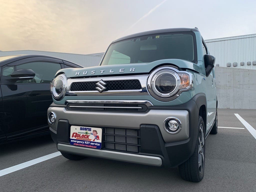 スペアキー作製のご依頼をいただいたスズキ ハスラー MR92S 2022年式