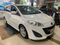 マツダ プレマシ CWEFW 2011年式・こちらの車両のスペアキーを作製します