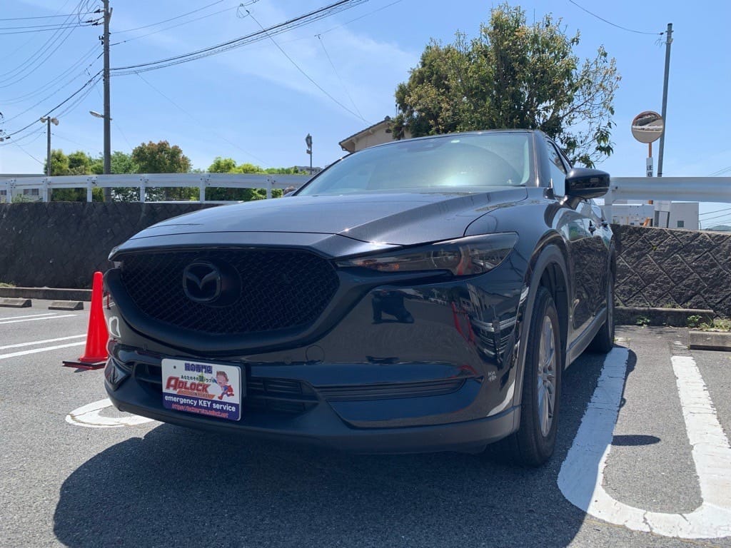 インロックが発生したマツダ CX5 KF2P 2017年式