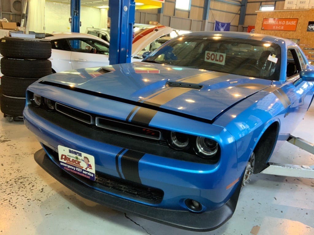 スペアキー作製のご依頼をいただいたダッヂ チャレンジャー 2015年式