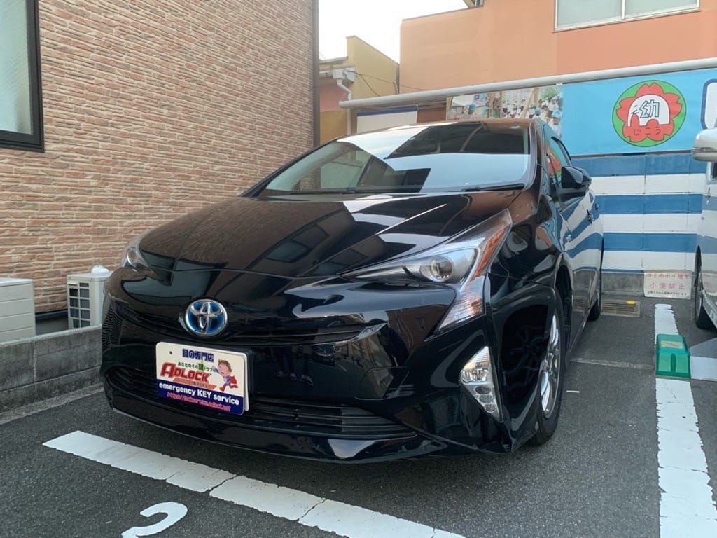 鍵作製のご依頼をいただいたトヨタ プリウス ZVW50 2016年式