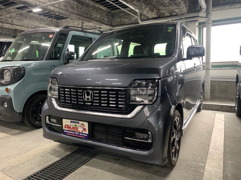スペアキ―作製のご依頼をいただいた納車前のホンダ N-WGN JH3 2020年式