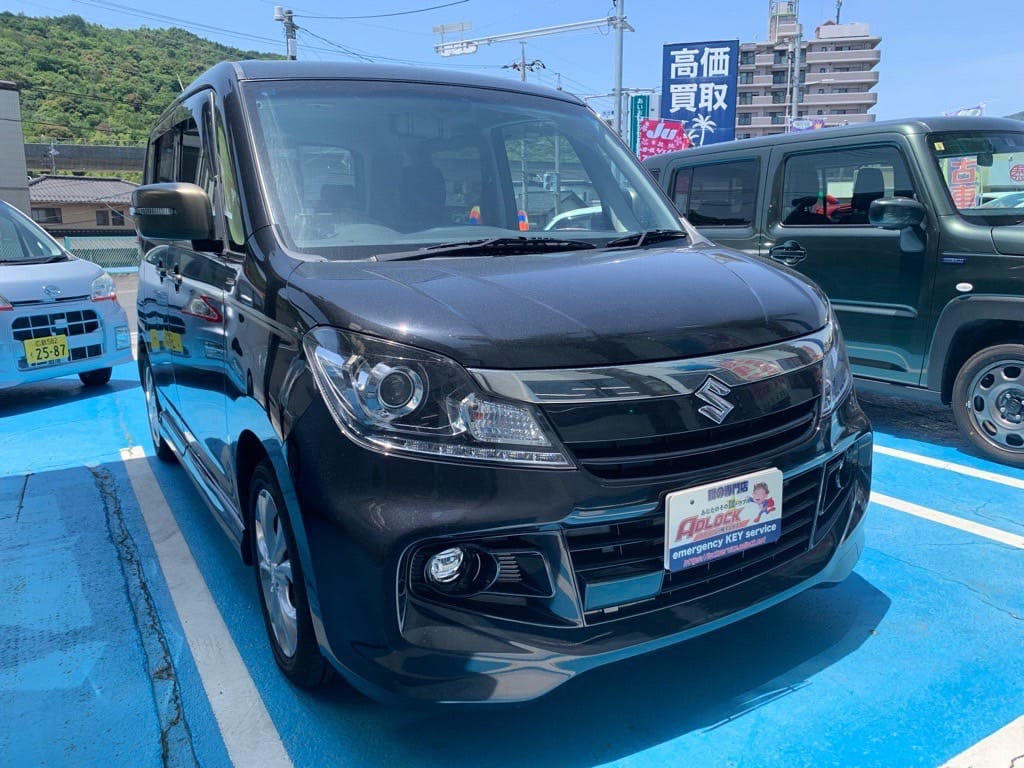 スペアキー作製のご依頼をいただいたスズキ ソリオ MA15S 2015年式