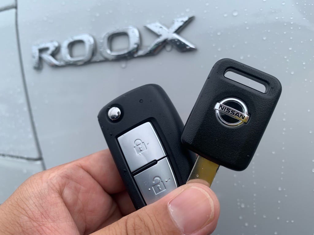 日産ルークスの完成した新たなスペアキ―