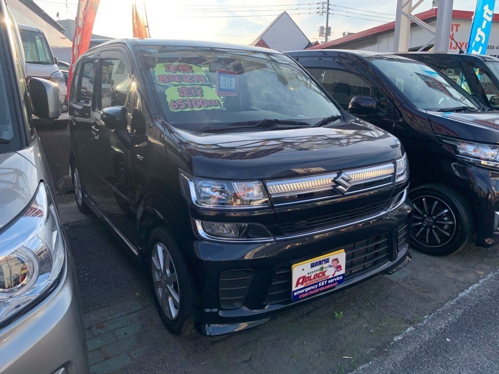 スペアキ―作製のご依頼をいただいたスズキ ワゴンR MH55S 2017年式