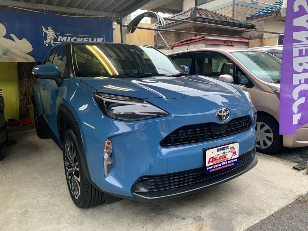 スペアキ―作製のご依頼をいただいたトヨタ ヤリスクロス MXPB10 2023年式